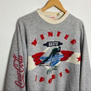 1986 Coca-Cola Winter Sports Skate Sweatshirt